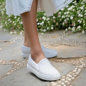 M. Gemi The Cerchio Woven Leather Women’s Shoes Sneakers Size 40 EUR